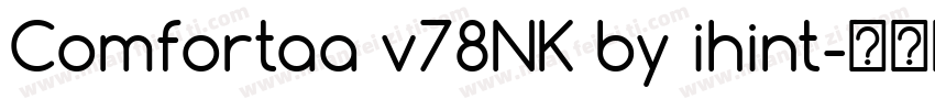 Comfortaa v78NK by ihint字体转换